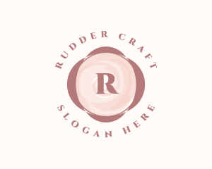 Watercolor Round Feminine logo design