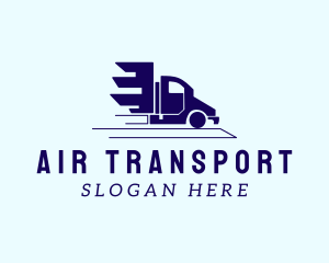 Fast Freight Truck  logo design