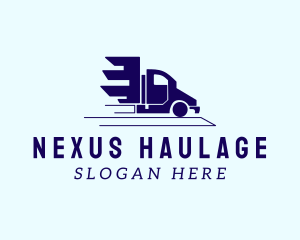 Fast Freight Truck  logo design