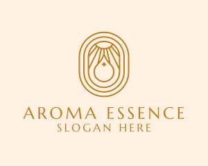 Scented Essential Oil Droplet logo design