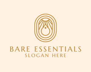 Scented Essential Oil Droplet logo design