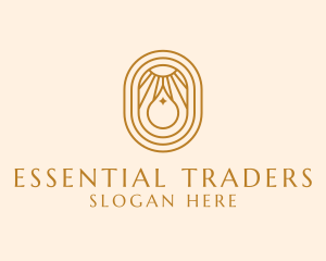 Scented Essential Oil Droplet logo design