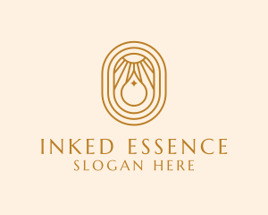 Scented Essential Oil Droplet logo design