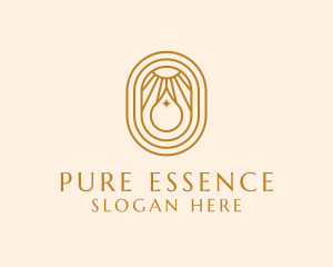 Scented Essential Oil Droplet logo design