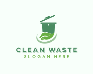 Eco Garbage Sanitation logo design