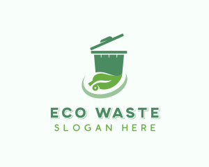 Eco Garbage Sanitation logo design