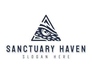 Aviary Animal Eye logo design