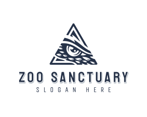 Aviary Animal Eye logo design