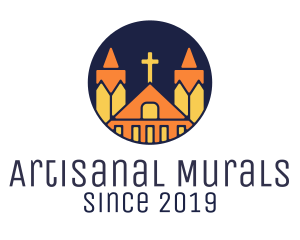 Cross Church Monastery logo design