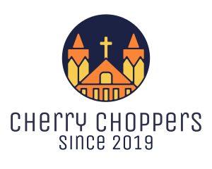 Cross Church Monastery logo design