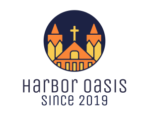 Cross Church Monastery logo design