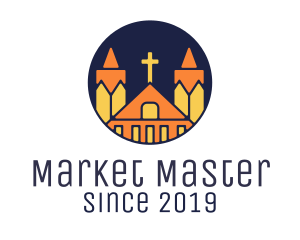 Cross Church Monastery logo design