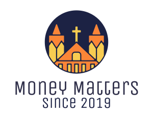 Cross Church Monastery logo design