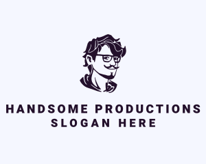 Man Eyeglass Fashion Accessory logo