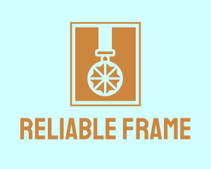 Champion Medal Frame  logo design