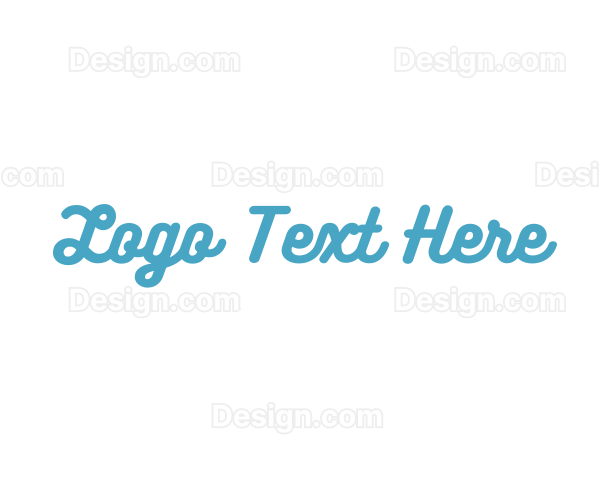 Minimalist Fresh Script Logo