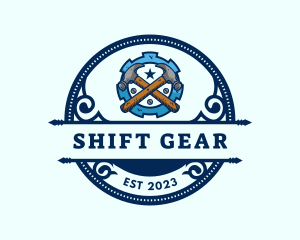 Hammer Gear Renovation  logo design