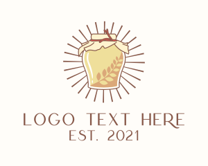 Healthy Kombucha Jar  logo