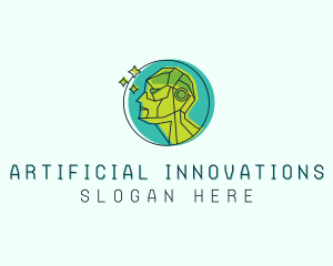 Human Artificial Intelligence  logo design