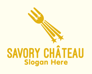 Star Fork Restaurant logo design