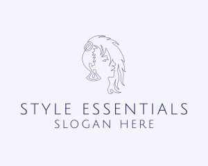 Hairstyle Woman Fashion Accessories  logo