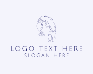 Accessories - Hairstyle Woman Fashion Accessories logo design