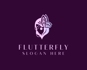 Woman Butterfly Butterfly logo