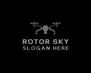 Flying Drone Videographer logo design