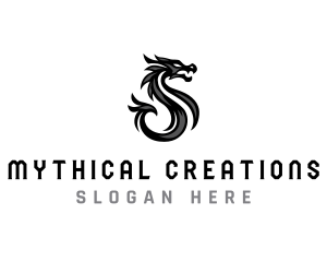Mythical Dragon Tattoo logo