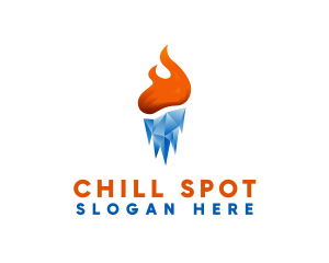 Thermal Cool Heat logo design