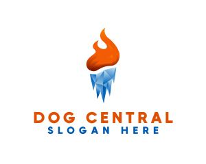 Thermal Cool Heat logo design