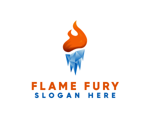 Thermal Cool Heat logo design