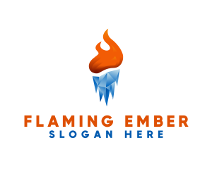 Thermal Cool Heat logo design