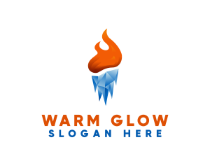 Thermal Cool Heat logo design