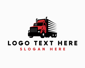 Transport Delivery Truck logo