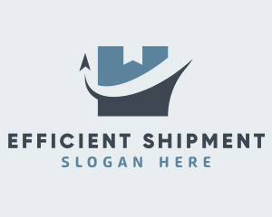 Cargo Box Forwarding logo design