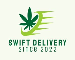 Cannabis Delivery Service  logo design