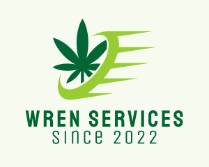 Cannabis Delivery Service  logo design