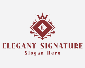 Elegant Royal Shield logo design