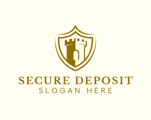 Security Shield Tower logo design