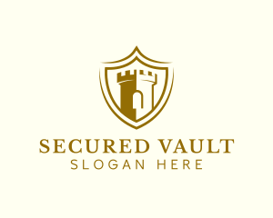 Security Shield Tower logo design