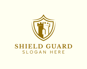 Security Shield Tower logo design