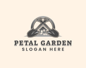 Shovel House Landscaping logo design