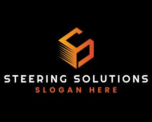 Logistics Box Mover logo design