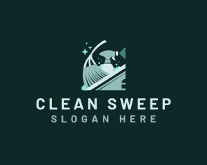 Home Cleaning Housekeeping logo design