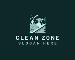 Home Cleaning Housekeeping logo design