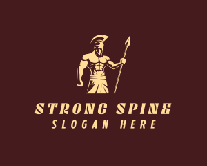 Spartan Warrior Fitness logo design