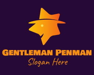 Celebrity Gentleman Star logo design