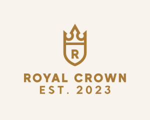 Royal Crown Shield logo design