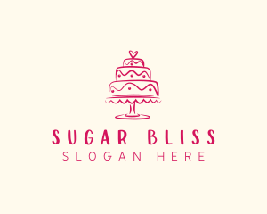 Sweet Dessert Cake logo design